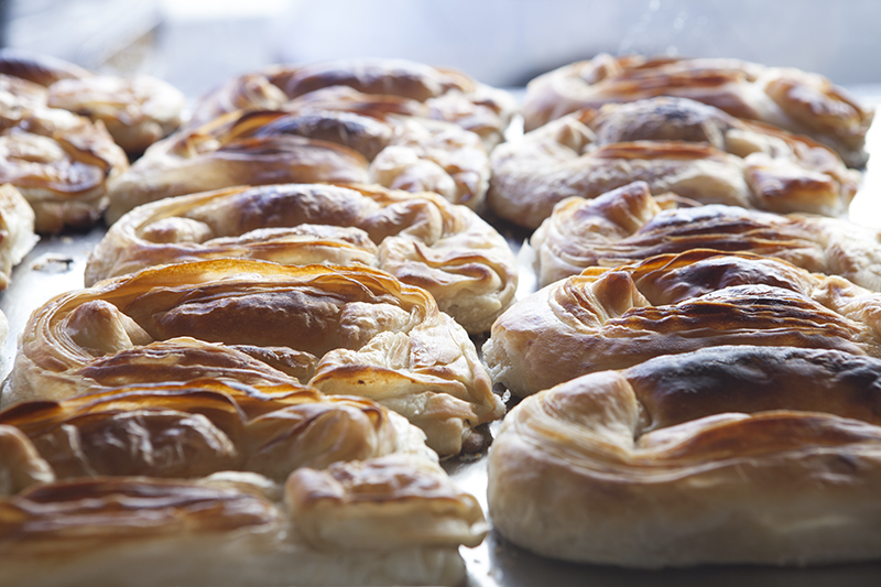 Buttery, flaky bourekas
