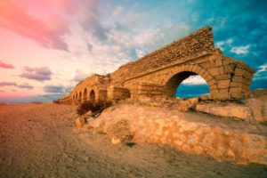 Caesarea’s archaeological excavations