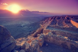 Mount Masada sunrise viewpoint