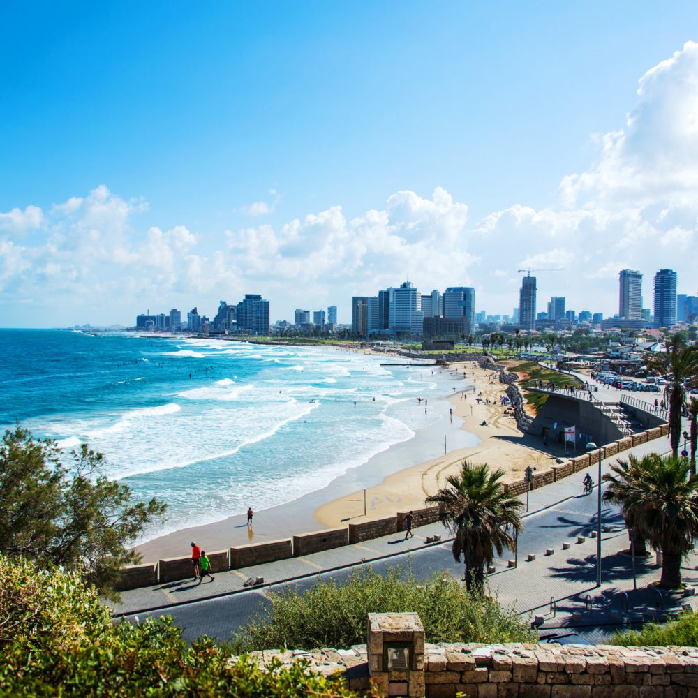 Tel Aviv Yafo coastline