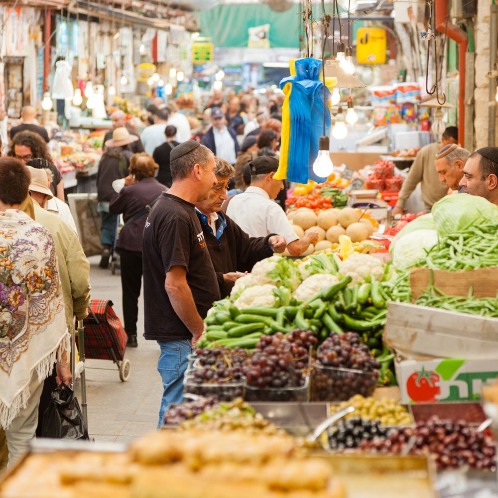 Israel’s vibrant, chaotic markets